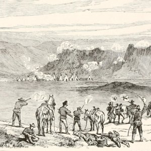 Battaglia nell'Idaho fra indiani e esercito americano