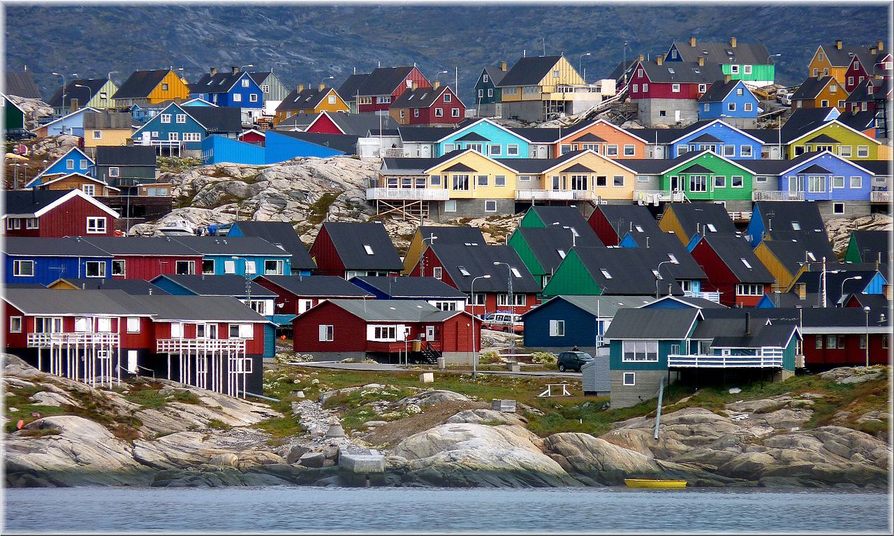 Ilulissat in Groenlandia