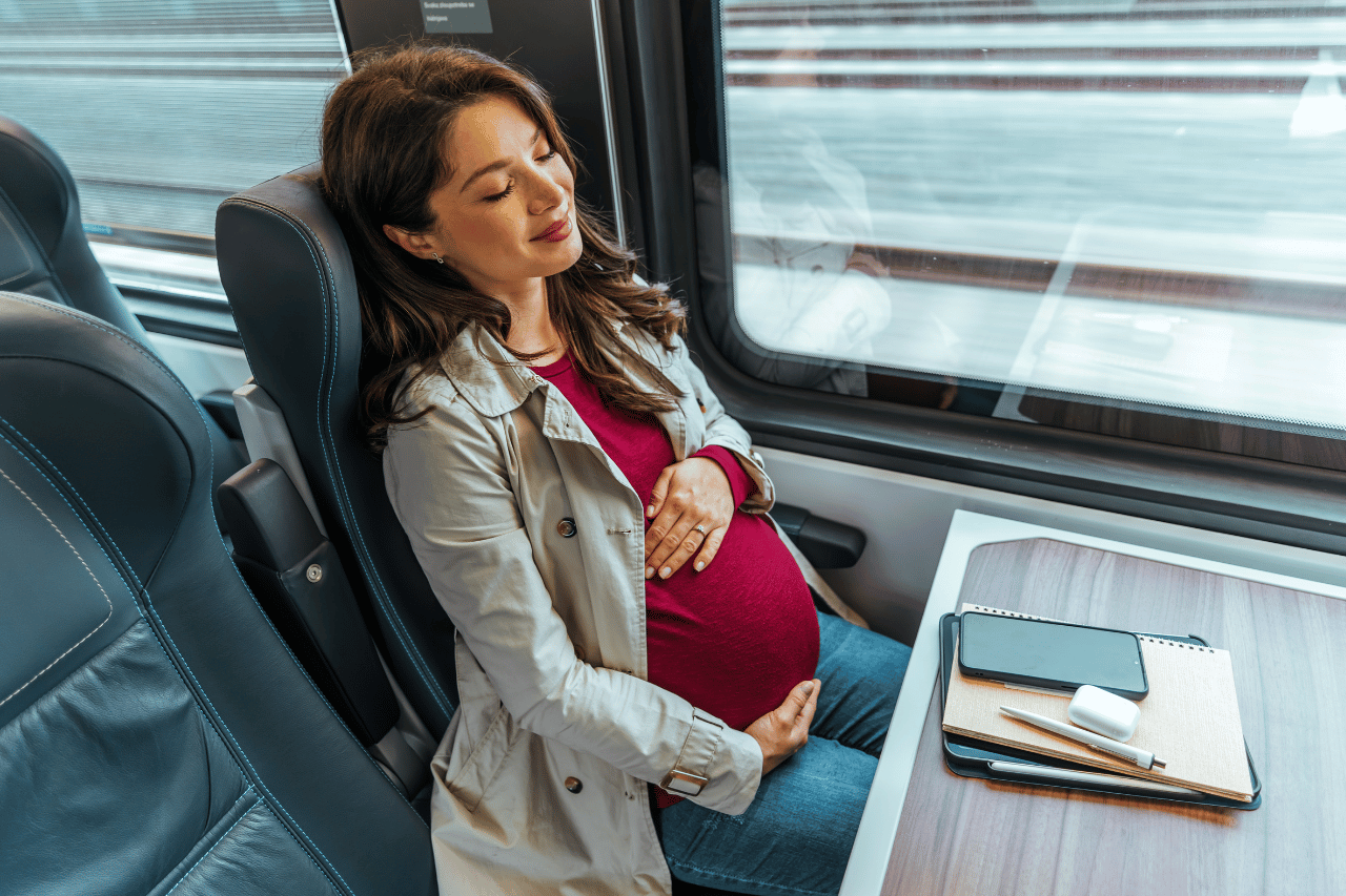 gravidanza treno 